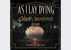 As I Lay Dying - Through Storms Ahead Europe 2024