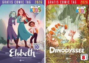 2 Comic Titel: Elsbeth und Dinodyssee