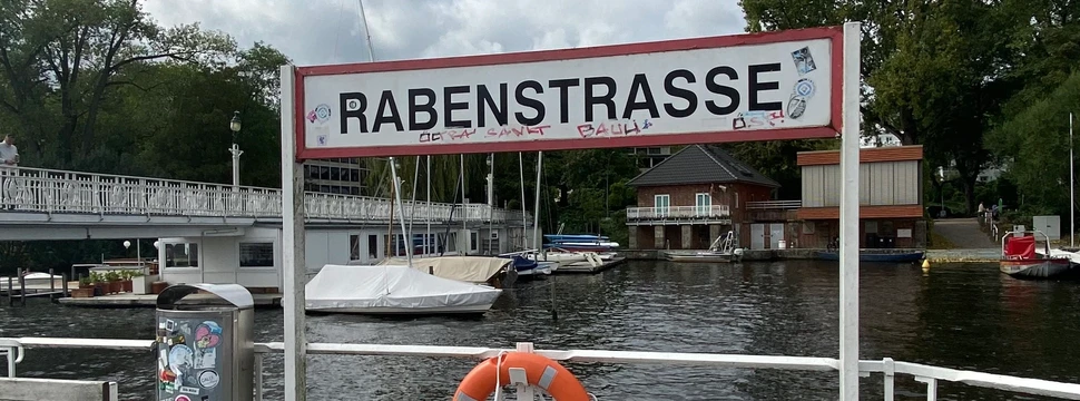 Anleger der Alsterschiffe Rabenstraße
