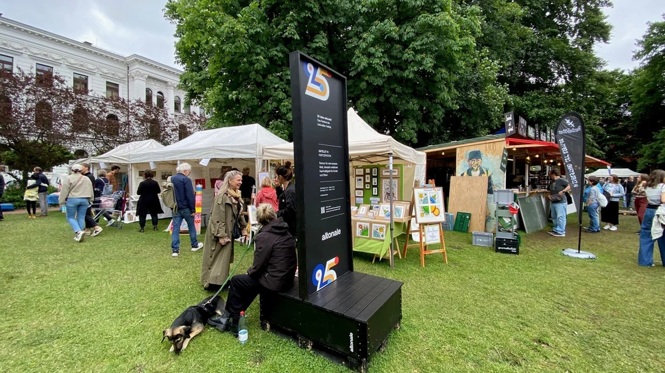 Altonale Kunstmarkt auf der Christianswiese
