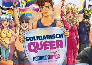 Solidarisch Queer Christopher Street Day Hamburg
