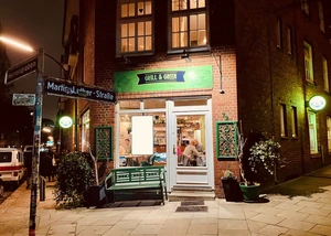 Eingangsbereich vom Restaurant Grill & Green