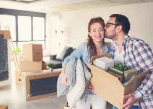 Umzug, © iStock.com/Lordn