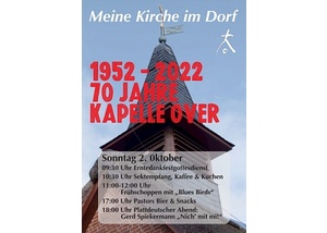 Kapelle Over 70 Jahre - Plakat