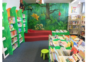Der Kinderbereich in der Bücherhalle Fuhlsbüttel