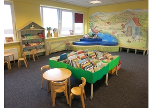 Der Kinderbereich in der Bücherhalle Eidelstedt