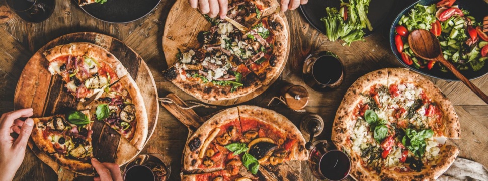 Pizza-Auswahl, © iStock.com/Foxys Forest Manufacture