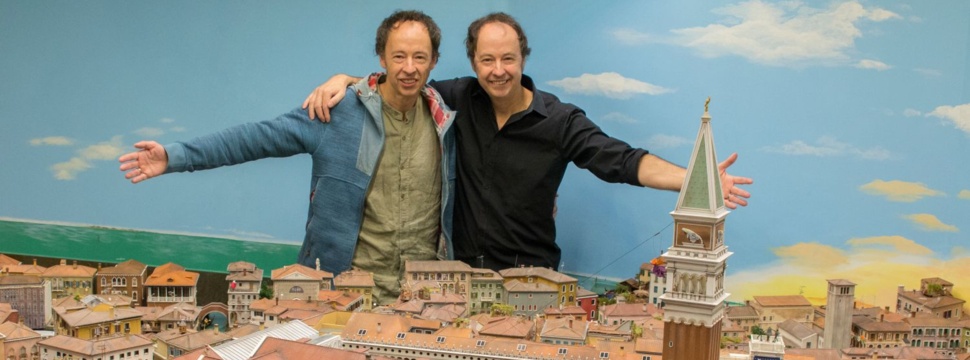 Frederik und Gerrit Braun in Venedig, © Miniatur Wunderland