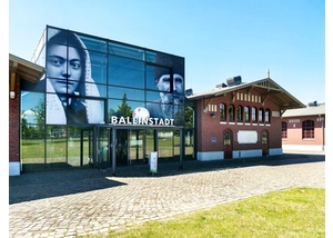 Außenansicht des Auswanderermuseums BallinStadt